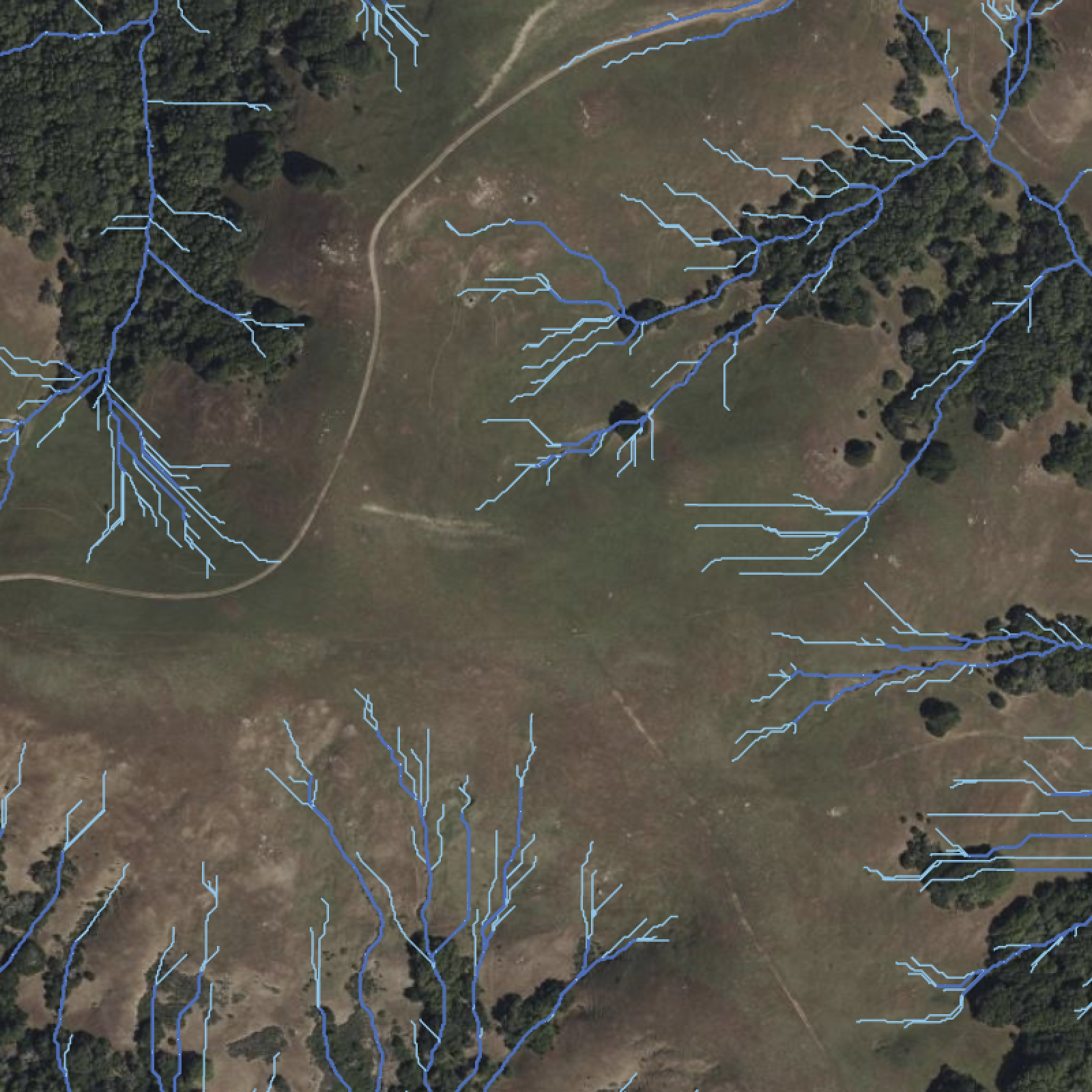 Drainage Network visualization